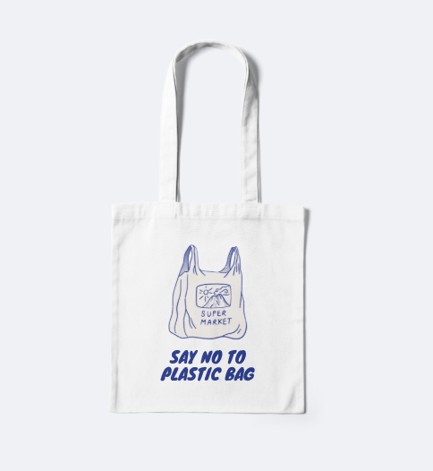 NO PLASTIC BAGS