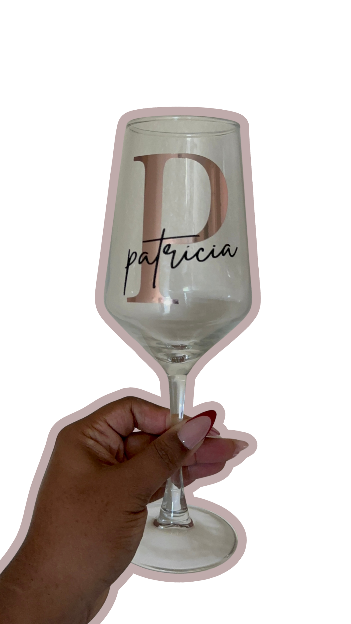 Personalized Wine Glass